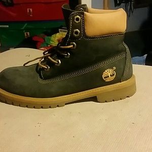 Navy blue timberlands